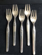 5 Kuchengabeln Gebrüder