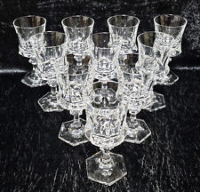 Villeroy& Boch - 10 St.Bleikristall Likör/Sherrygläser - Serie "Mars 2000"