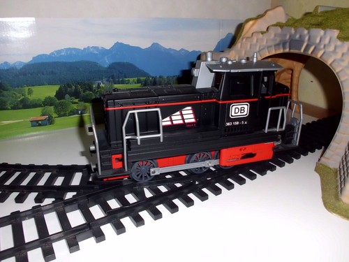 Rangierlok schwarz spur - schwarz, 1/g