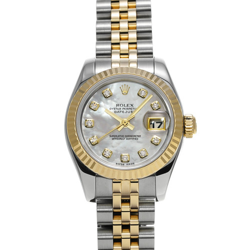 Rolex datejust 179173ng weiß - 179173ng,