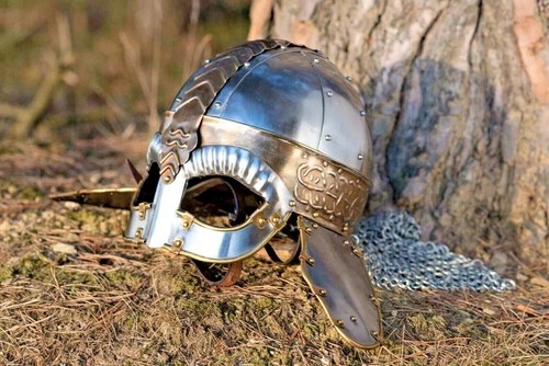 Wikinger stahlhelm antik - stahlhelm,