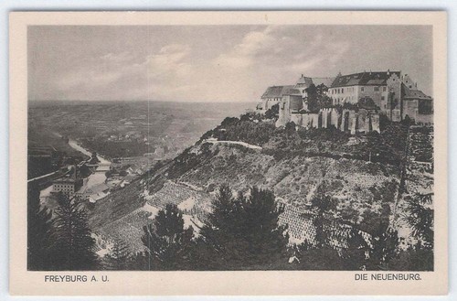 Ansichtskarte freyburg d - ansichtskarte, a.d