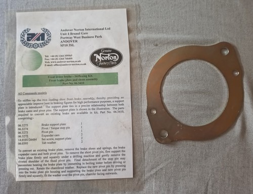 Norton vorderbremse - norton,