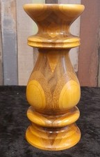 Holz Kerzenhalter, Kerzenständer Holz, Handgedrechselt, Einzelstück, Nr. 6