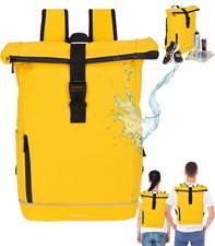 Rucksack Herren Roll-Top Bag Laptoprucksack Daniel Ray Highlands 1086M Gelb +s