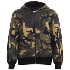 Kinder Unisex Camo Grün