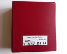 Original Reparaturleitfaden Porsche 356 B/1600 S Oldtimer Ordner 1960