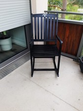 Jim Beam Schaukelstuhl Schwarz