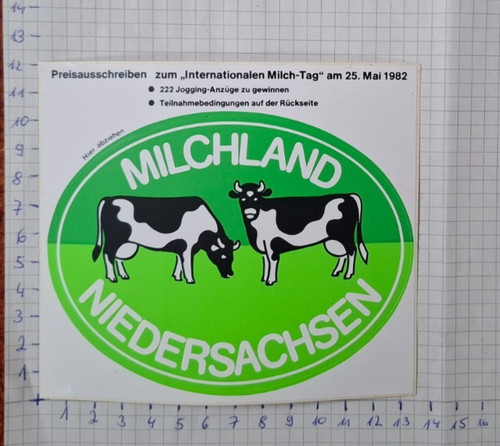 Aufkleber milchland - aufkleber, "milchland
