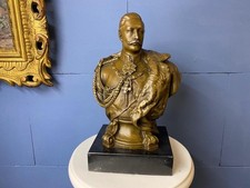 Bronzefigur büste kaiser - bronzefigur,