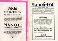 Manoli Post  Mai  1914 Heft 5