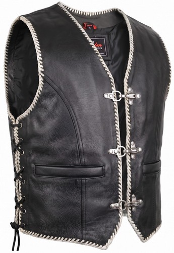 Lederweste lederkutte motorrad - lederweste,