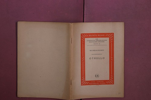 428959 wilhelm hauff othello - hauff,