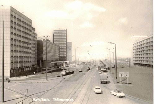 Neue ansichtskarte halle - ansichtskarte, ak