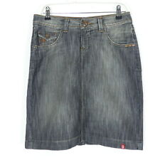 EDC BY ESPRIT Jeansrock Black Denim Gr. 34 