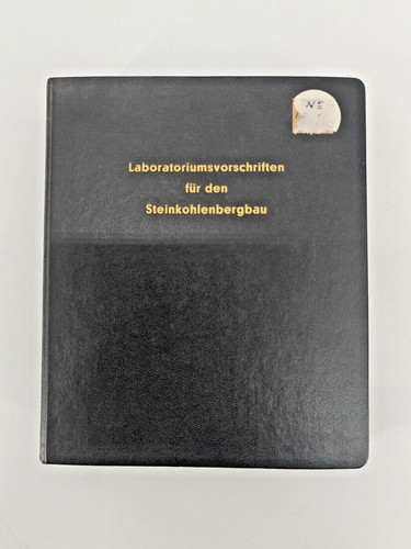Laboratoriumsvorschriften - , f