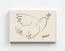 Picasso Leinwandbild Landschaft Vogel Modern Decoration Art Wandbild Kunst