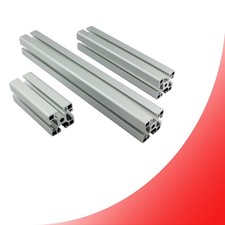 ALU Profil Aluprofil 40x40mm Nut 8 Aluminium Systemprofil Typ I 100mm-2000mm