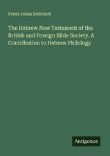 The Hebrew New Testament of