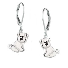 Ohrringe Hund 925 Silber