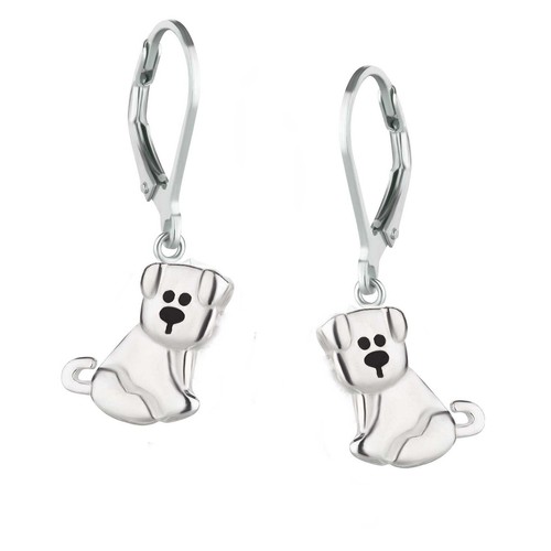 Ohrringe hund 925 - 925, silber