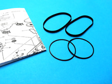 Riemen-Set f. AIWA AD-WX929 AD-WX929E Kassettendeck Cassette Tape Deck Belts-Kit