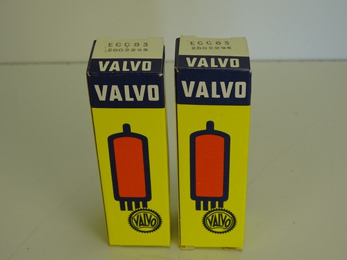 Valvo ecc83 tubes nos new - 2x,