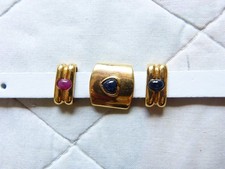 Uhrkettenschieber, Silber