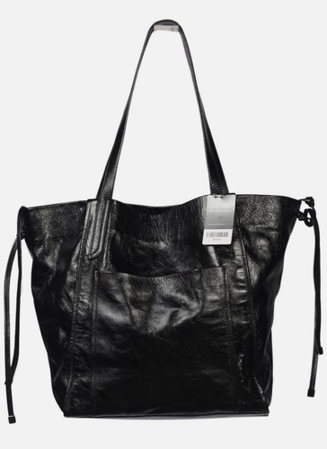 Echt leder tasche schwarz - tasche.,