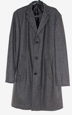 Christian Berg Mantel Herren Winter Parka Winterjacke Gr. EU 102 Wolle