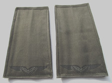 KLETT Rangabzeichen Luftwaffe Flieger schwarz/oliv Aufschiebeschlaufen