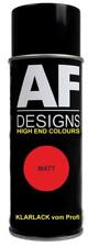 Klarlack Spraydose matt