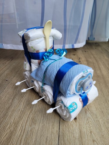 Windeltorte baby junge - windeltorte,