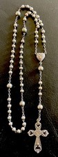 antiker 800er Silber   Rosenkranz  - Rosary