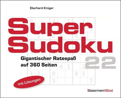 Supersudoku eberhard - 22,
