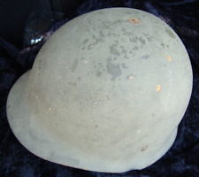 ALTER BUNDESWEHR STAHLHELM MIT INNENLEDER 60 / 70 er JAHRE