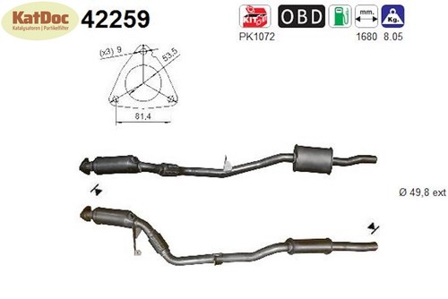 Katalysator für audi - katalysator,
