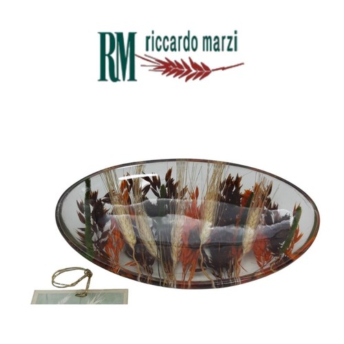 Tischmitte oval herbstmix - tischmitte,
