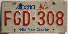 Alberta Nummernschild Kanada