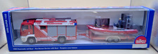 Siku 2102 Feuerwehr MAN mit Boot 1:55 OVP