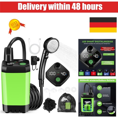 Campingdusche mit pumpe - campingdusche,