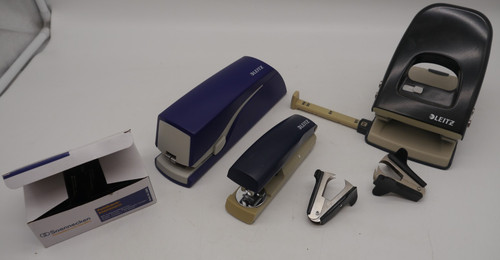 Leitz locher tacker set - locher,