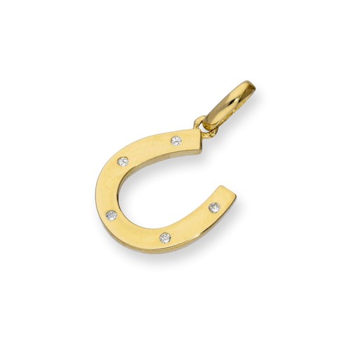 Gold klar cz - &,