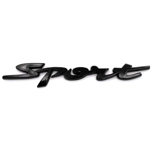 Sport schriftzug schwarz - 3d,