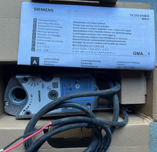 Siemens GMA126.1E ++ Drehantrieb/Federrücklauf ++ AC/DC 24 V, 2-Punkt ++ 7 Nm