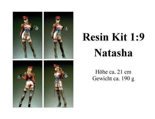 Unbemalt figur resin - unbemalt, ★
