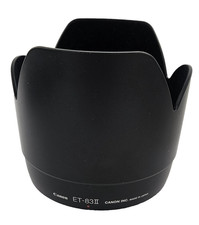 Original Canon ET-83II Objektiv Sonnenblende Lens Shade Hood Japan 1560/25