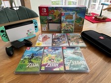 Nintendo Switch Animal Crossing: New Horizons Edition 32GB  und Zelda Spiele u.a