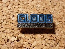  Pin Button Cloos Schweißtechnik Haiger Wappen Logo Anstecker aus Pinsammlung