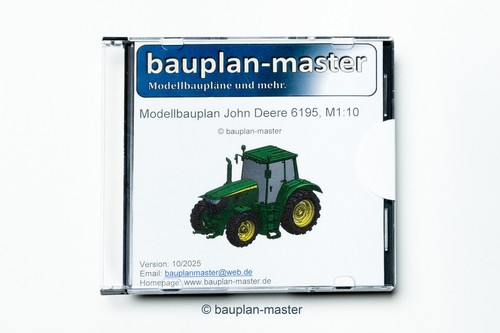 Modellbauplan traktor john - modellbauplan,